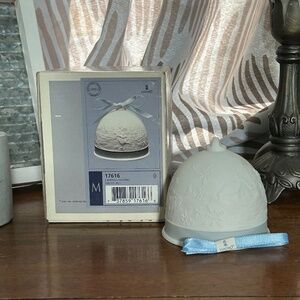 Rare Signed By Artist Vintage Lladro Collectors Society Christmas Bell 1994 225